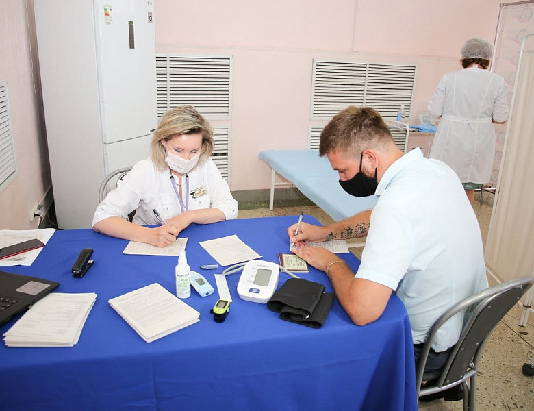 Мобильный пункт вакцинации – в Майме